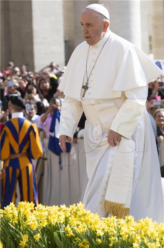 VATICAN POPE GENERAL AUDIENCE