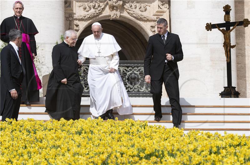 VATICAN POPE GENERAL AUDIENCE