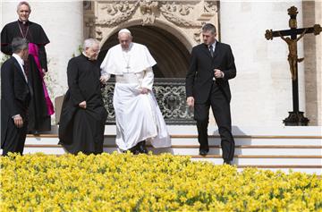 VATICAN POPE GENERAL AUDIENCE