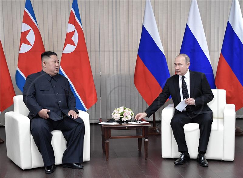 Kim i Putin vodili "plodonosne i konstruktivne" razgovore u Vladivostoku