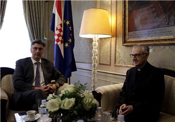 PM meets outgoing apostolic nuncio