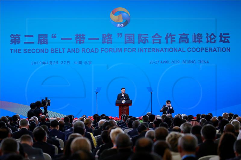 CHINA GOVERNMENT DIPLOMACY BELT AND ROAD FORUM