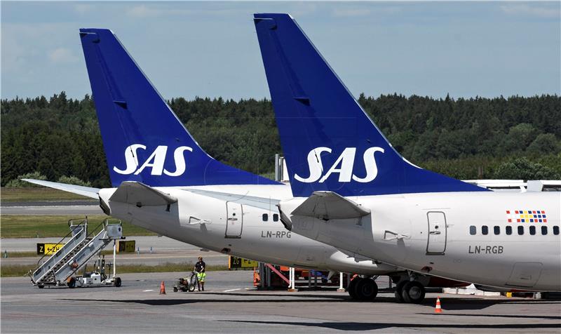 Scandinavian Airlines otkazao 673 leta zbog štrajka pilota