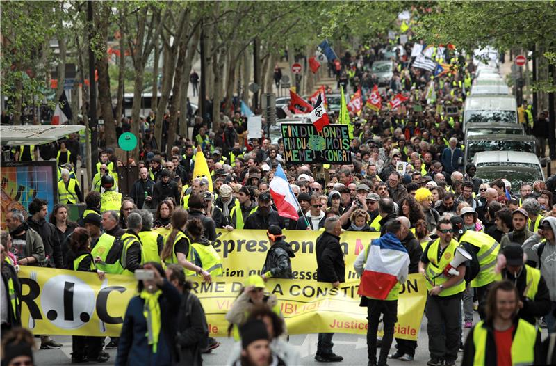 FRANCE YELLOW VESTS PROTEST