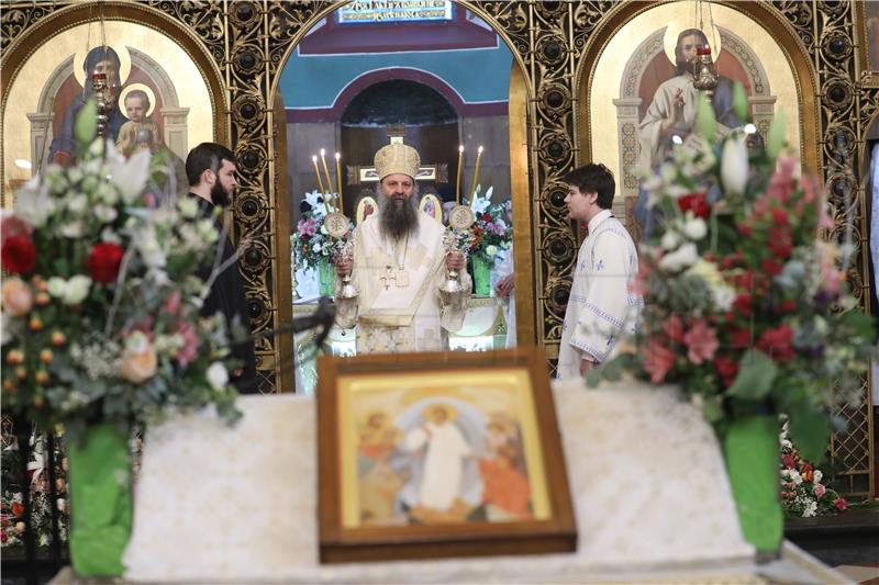 Christian Orthodox faithful celebrate Easter