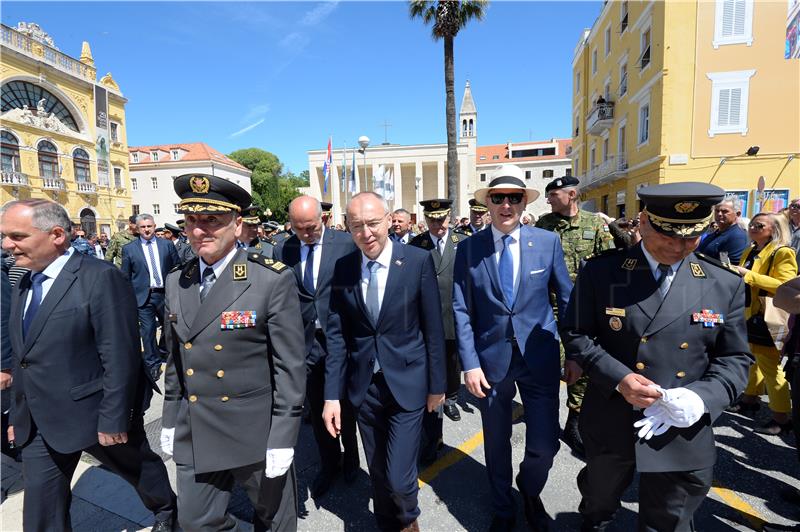 Svečano obilježavanje 28. godišnjice osnutka 4. gardijske brigade "Pauci"