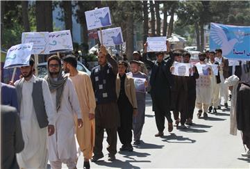 AFGHANISTAN PEACE RALLY