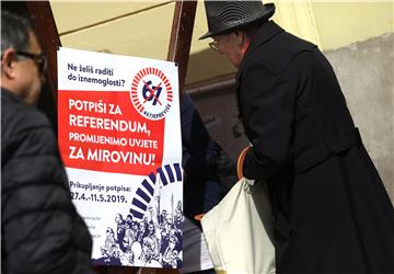 Slovenski sindikati podržali inicijativu hrvatskih sindikata "67 je previše" 