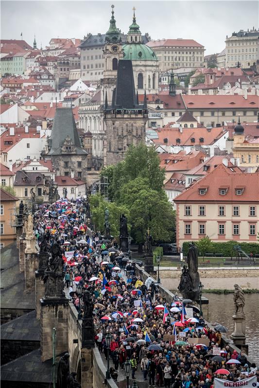 CZECH REPUBLIC GOVERNMENT PROTEST