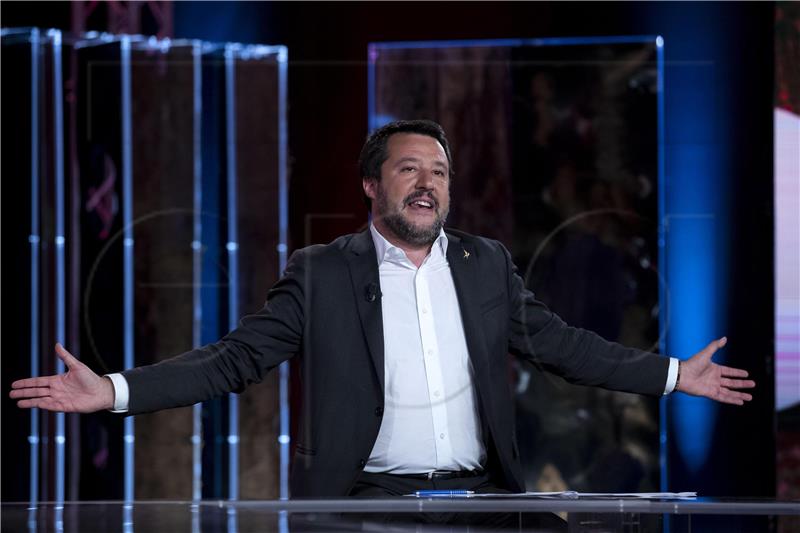 ITALY SALVINI TV APPEARENCE