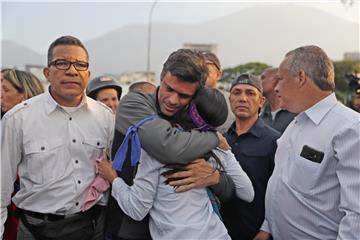 VENEZUELA CRISIS OPPOSITION LEADER FREED