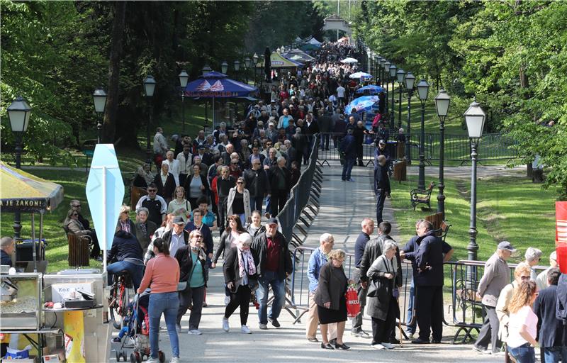 Zagrepčani slave 1. svibanj, Međunarodni praznik rada, tradicionalno u parku Maksimiru