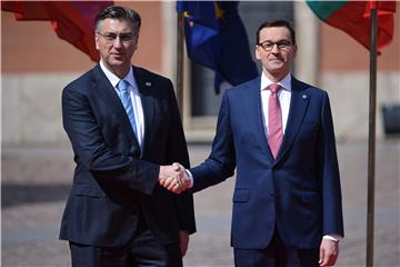 Croatian PM in Warsaw at 15th anniversary of biggest EU enlargement