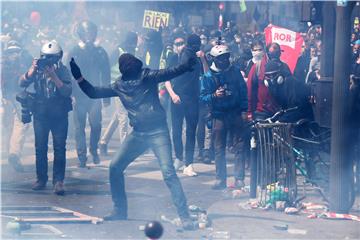 FRANCE LABOR DAY PROTEST