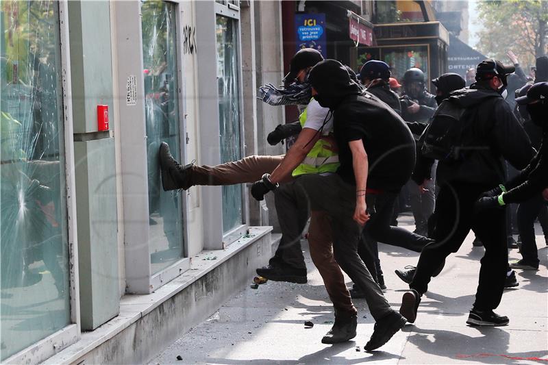 FRANCE LABOR DAY PROTEST