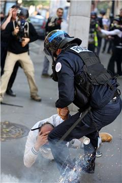 FRANCE LABOR DAY PROTEST