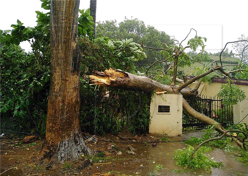 INDIA CYCLONE FANI LANDFALL