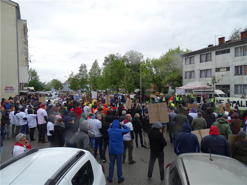 Na prosvjedu u Konjščini 500-tinjak građana