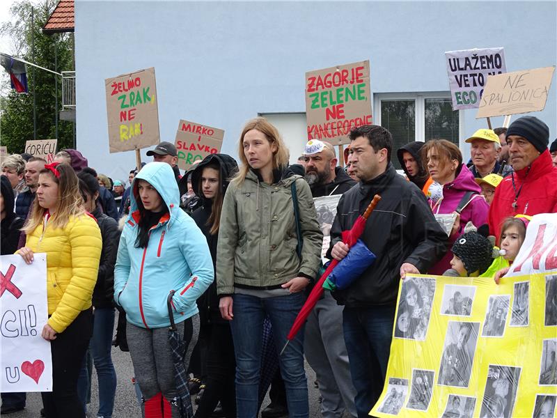 Na prosvjedu u Konjščini 500-tinjak građana