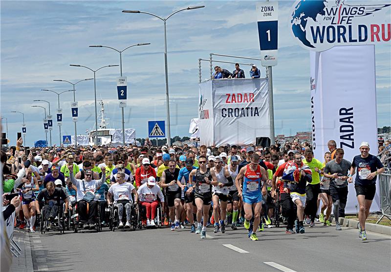 Zadar hrvatski domaćin sportsko-humanitarne utrke "Wings for Life World Run"