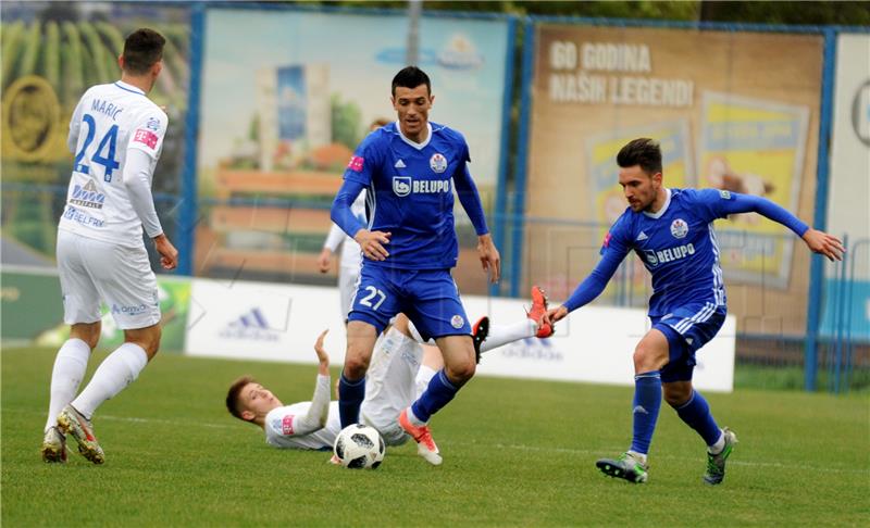 Prva HNL: Slaven Belupo - Osijek 1-0 (poluvrijeme)