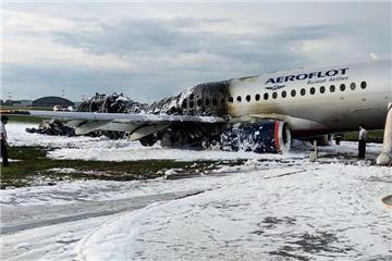 RUSSIA TRANSPORTATION ACCIDENT SUPERJET FIRE