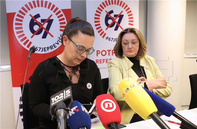 Konferencija za medije inicijative “67 je previše”