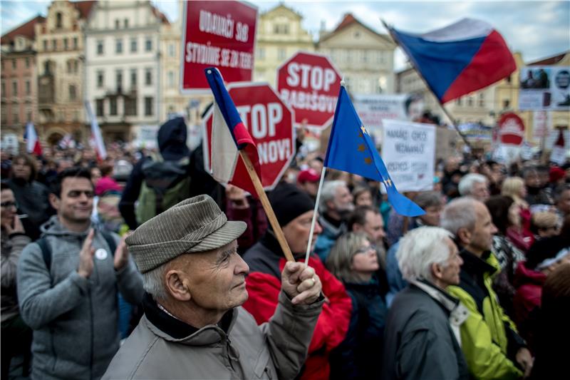 CZECH REPUBLIC GOVERNMENT PROTEST