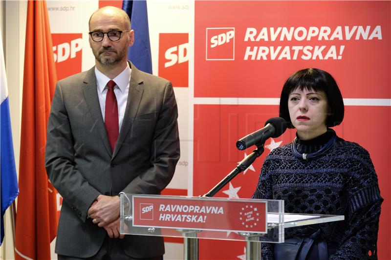 Konferencija za novinare SDP-ovih kandidata za Europski parlament