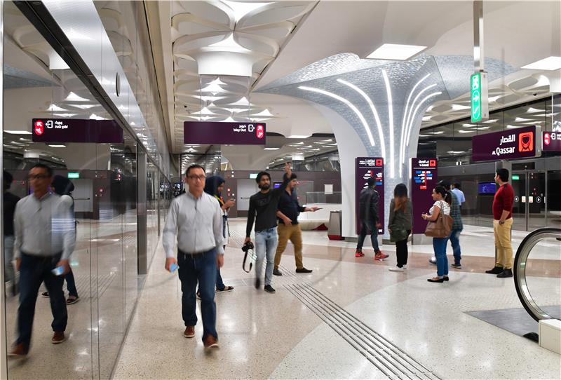 QATAR TRANSPORT DOHA NEW METRO