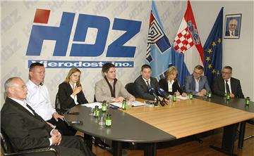 Tiskovna konferencija HDZ-a u Rijeci