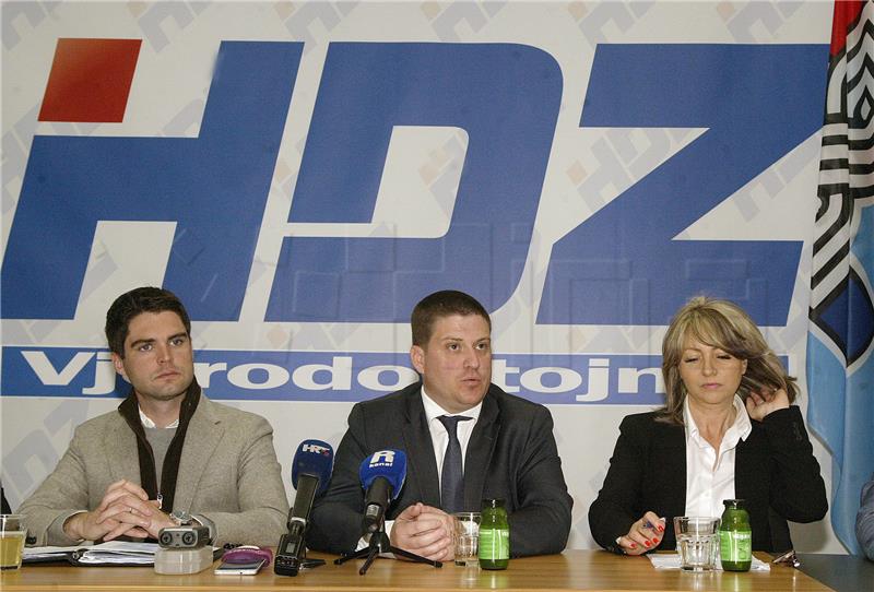 Tiskovna konferencija HDZ-a u Rijeci