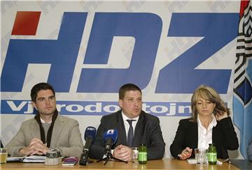 Tiskovna konferencija HDZ-a u Rijeci