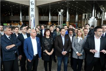 Konferencija za medije HDZ-a za izbore za Europski parlament