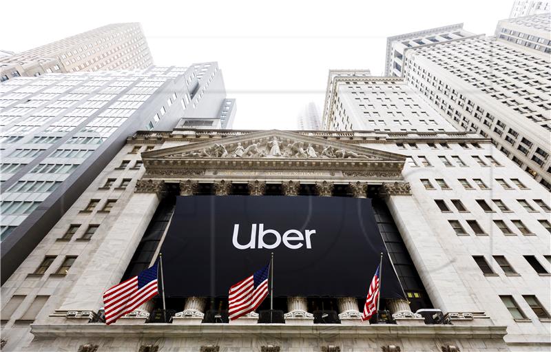 USA NEW YORK UBER IPO AT NYSE