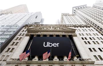 USA NEW YORK UBER IPO AT NYSE