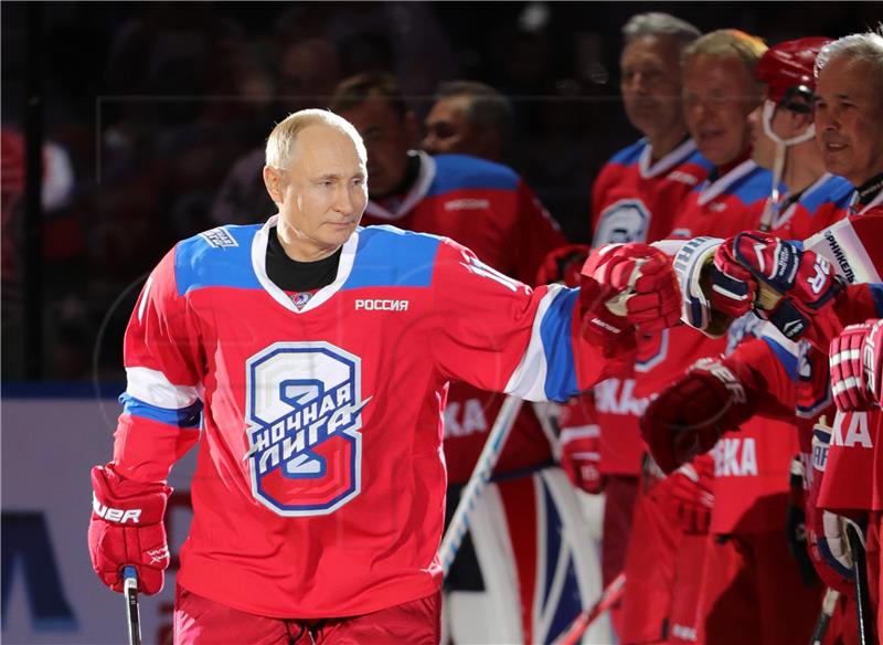 RUSSIA ICE HOCKEY PUTIN