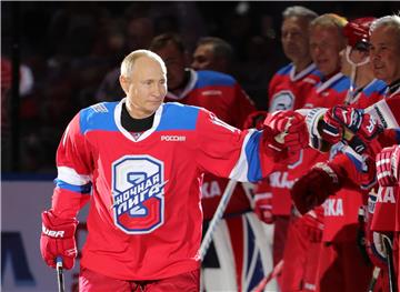 RUSSIA ICE HOCKEY PUTIN