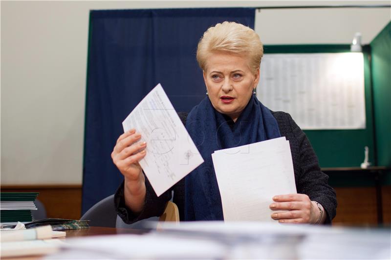 Litva na predsjedničkim izborima bira nasljednika Daliji Grybauskaite