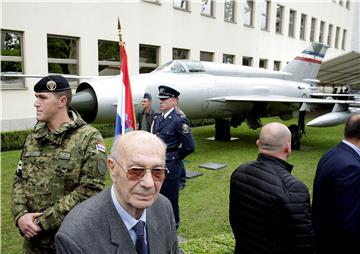 Svečanosti u povodu povratka aviona MiG 21 Rudolfa Perešina