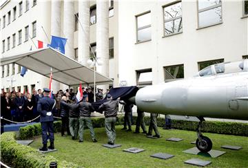 Svečanosti u povodu povratka aviona MiG 21 Rudolfa Perešina