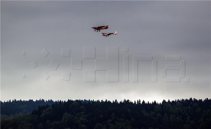 Aeromiting u sklopu manifestacije "Susreti za Rudija"