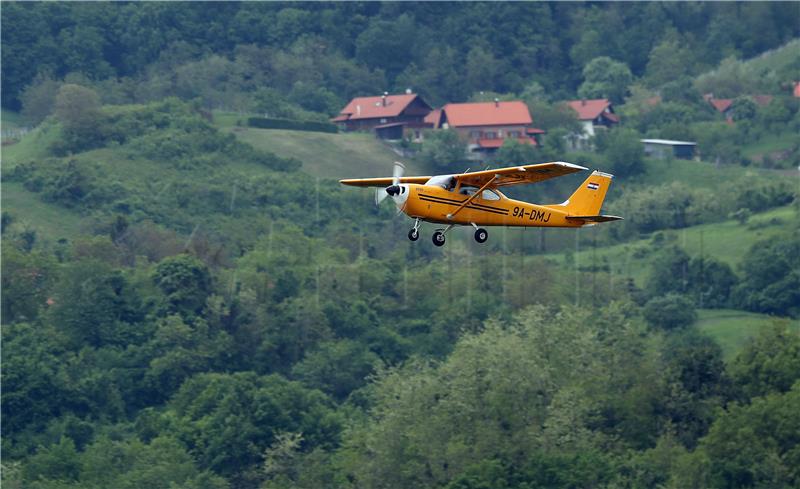 Aeromiting u sklopu manifestacije "Susreti za Rudija"