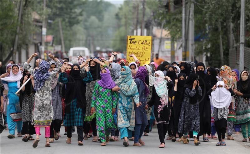 INDIA KASHMIR PROTEST