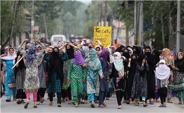 INDIA KASHMIR PROTEST