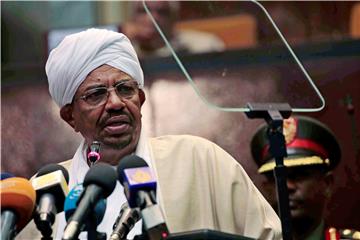 (FILE) SUDAN PRESIDENT OMAR AL BASHIR