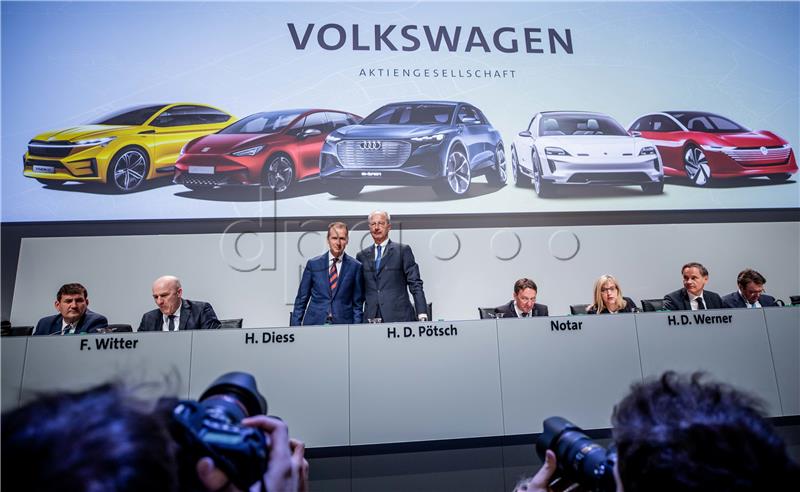 Volkswagen annual general meeting in Berlin