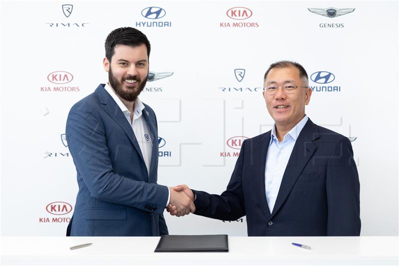 Hyundai i Kia ulažu 80 milijuna eura u Rimac Automobile