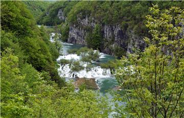 Visok vodostaj na Plitvičkim jezerima