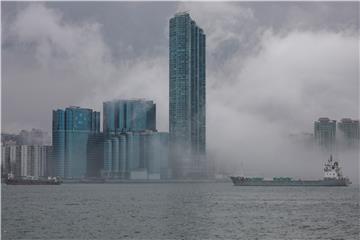 CHINA HONG KONG WEATHER FOG